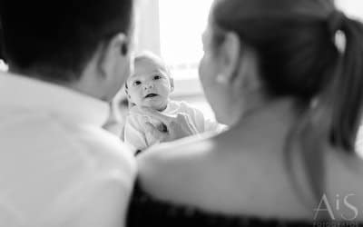 Retratos de bebe, la familia crece