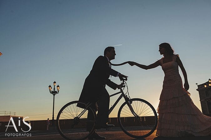 Post-boda urbano en Palacio Madrid
