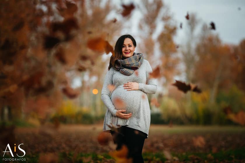 Fotos de embarazo en Aranjuez, reportaje premamá