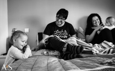 Fotografia infantil – una mañana en familia