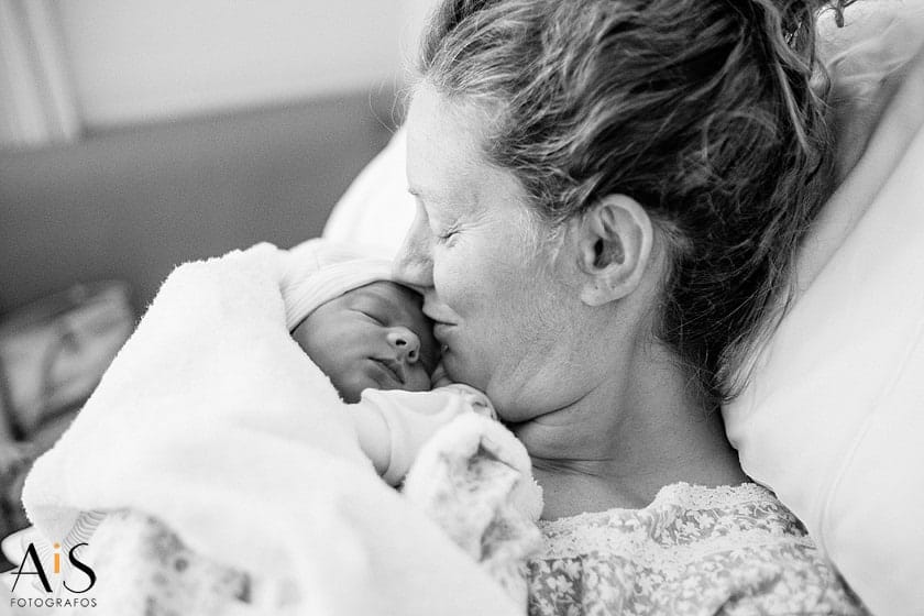 Gael primer día de vida