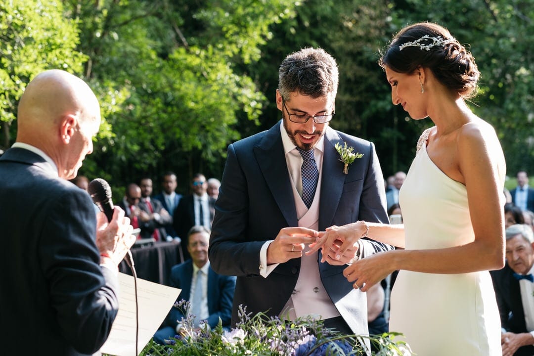 Boda civil en el palacio del Rincón