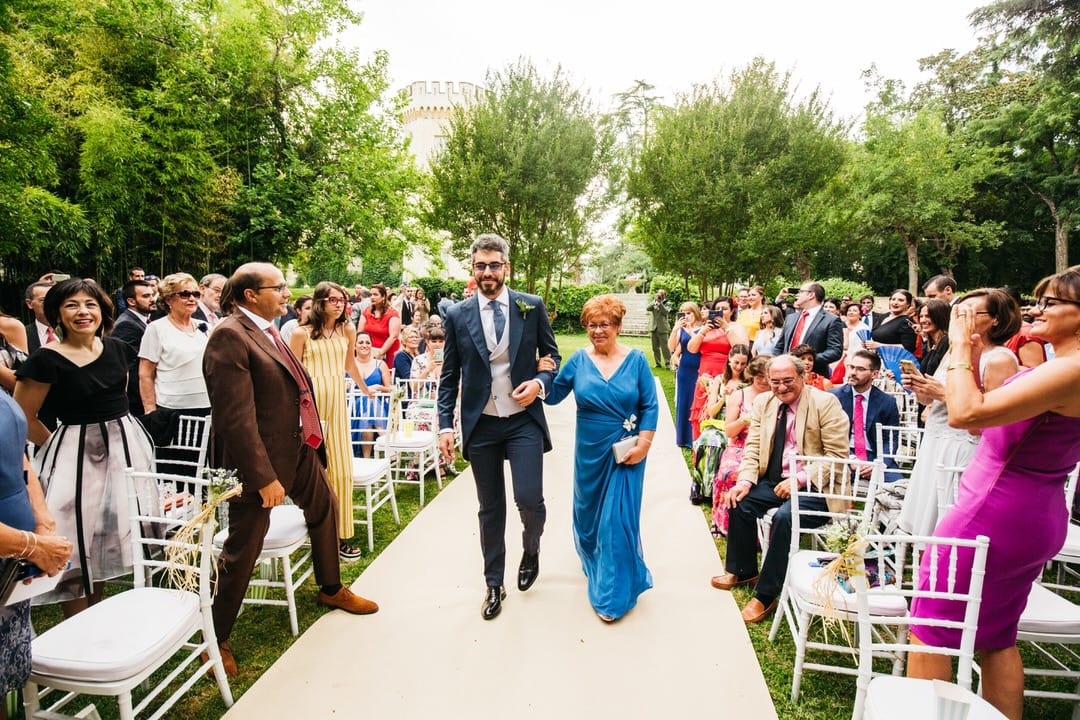 Boda civil en el palacio del Rincón