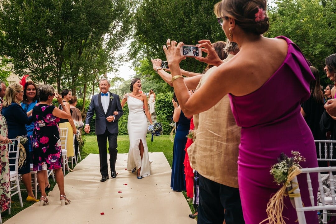 Boda civil en el palacio del Rincón