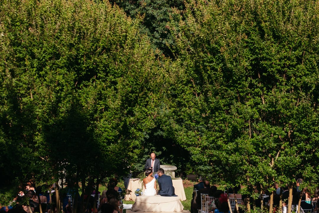 Boda civil en el palacio del Rincón