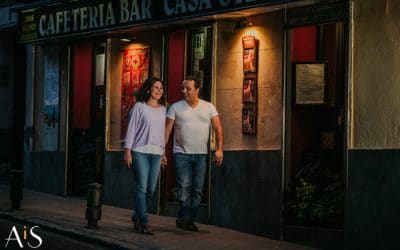 Reportaje de pareja en Madrid