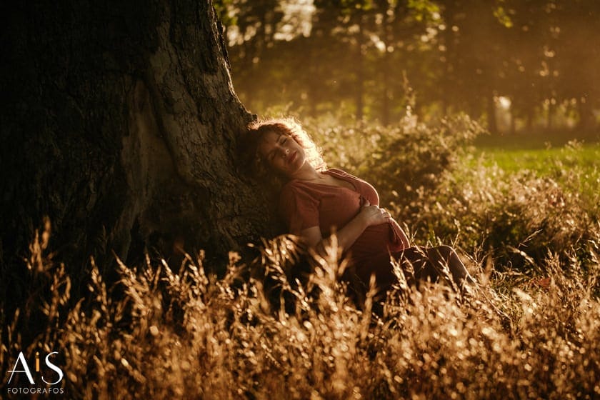 Reportaje premamá en Aranjuez