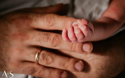 Reportaje de recién nacido en hospital