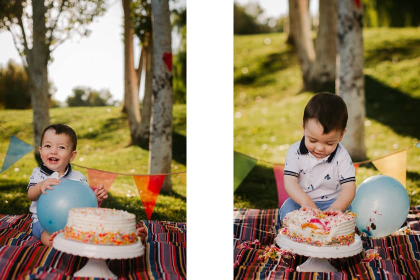 Reportaje de fotos de familia en Madrid - 001 Smash cake