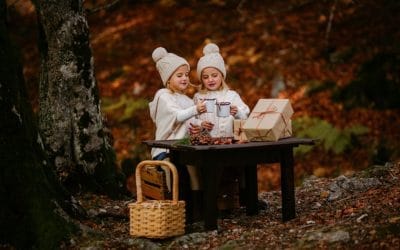 Sesión de fotos en otoño