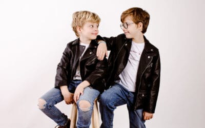 Retrato infantil en estudio: Moda y personalidad