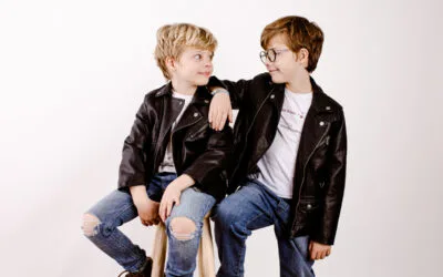 Retrato infantil en estudio: Moda y personalidad