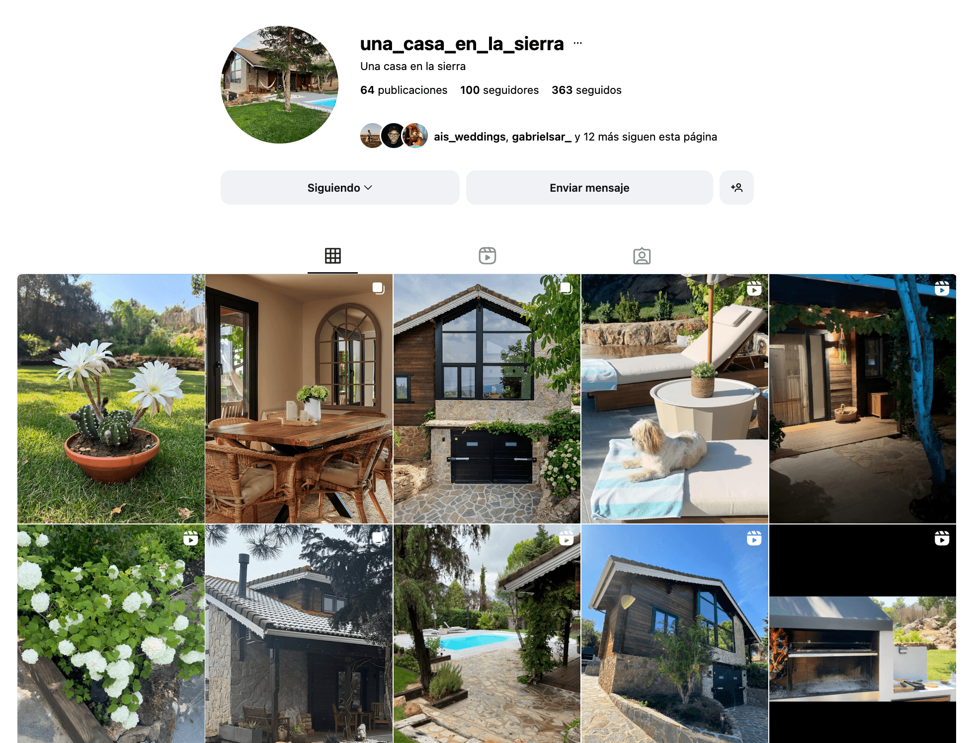 Una casa en la sierra Una casa en la sierra